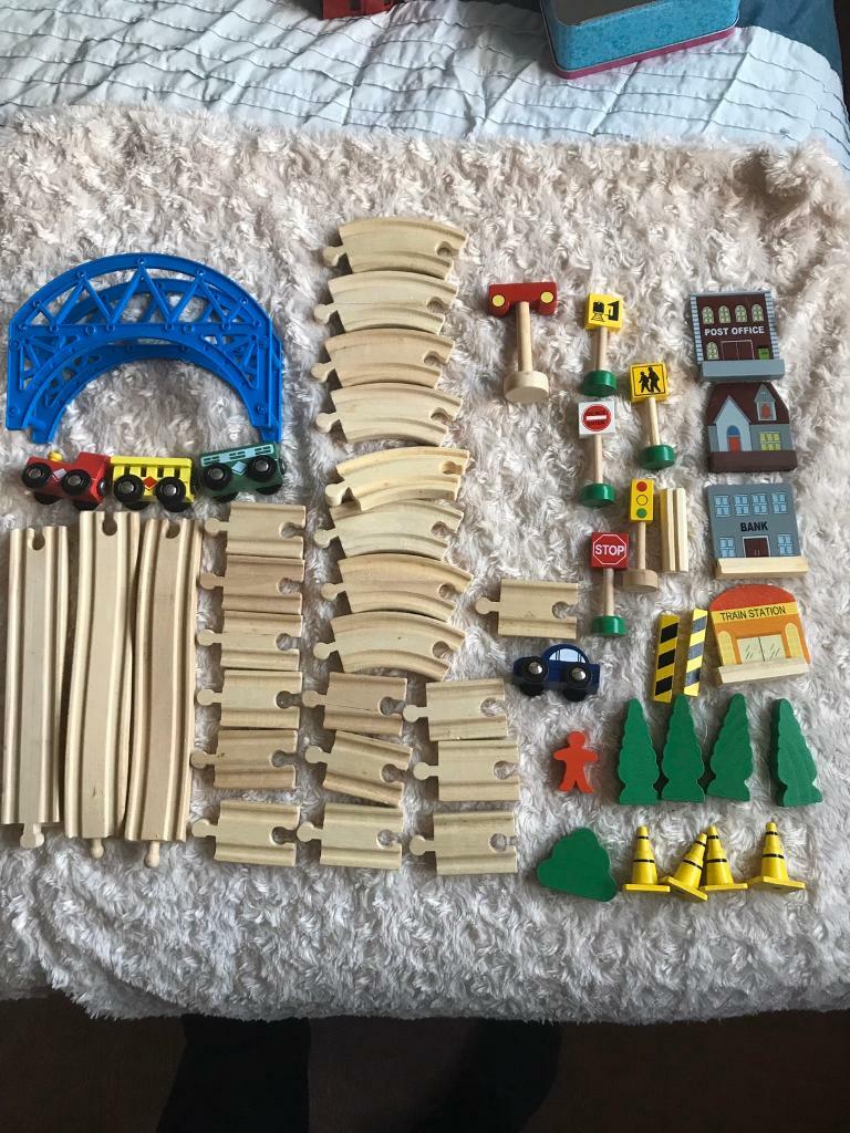chad valley 60 piece train set